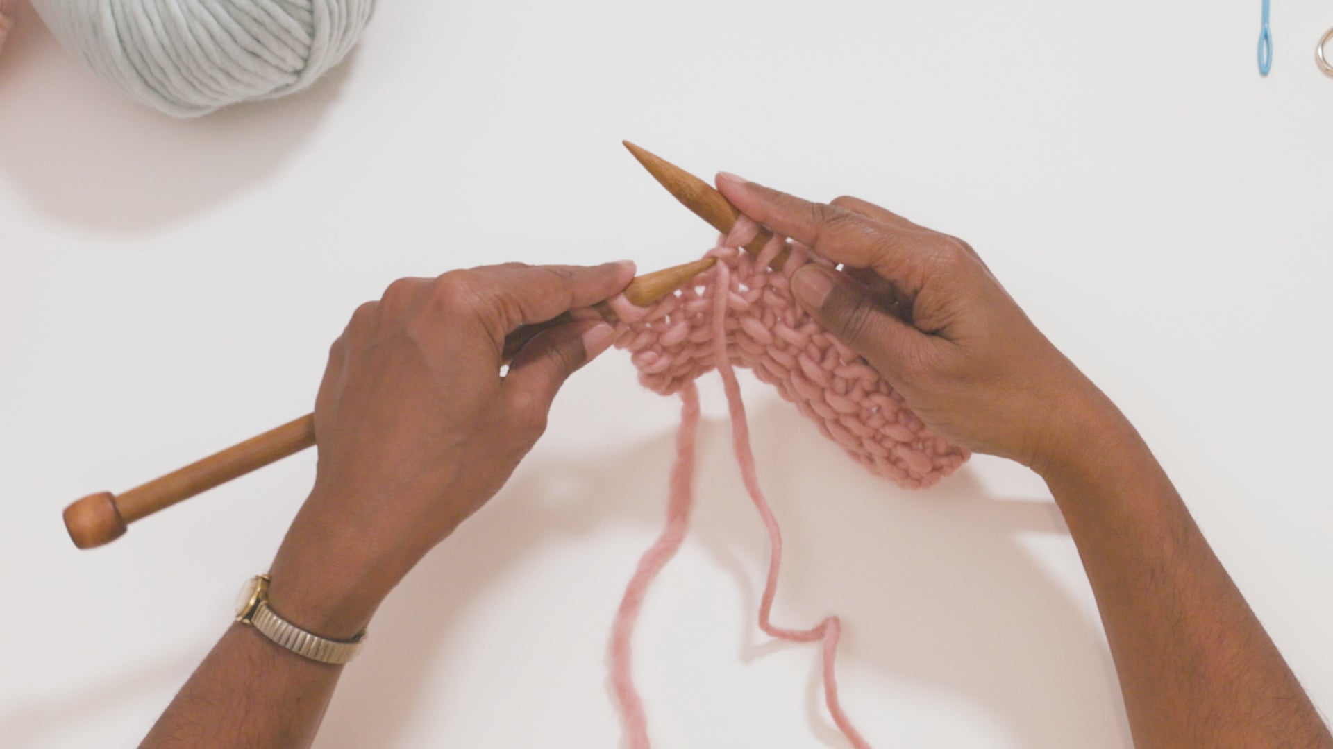 How to Undo Stitches (Moss Stitch)