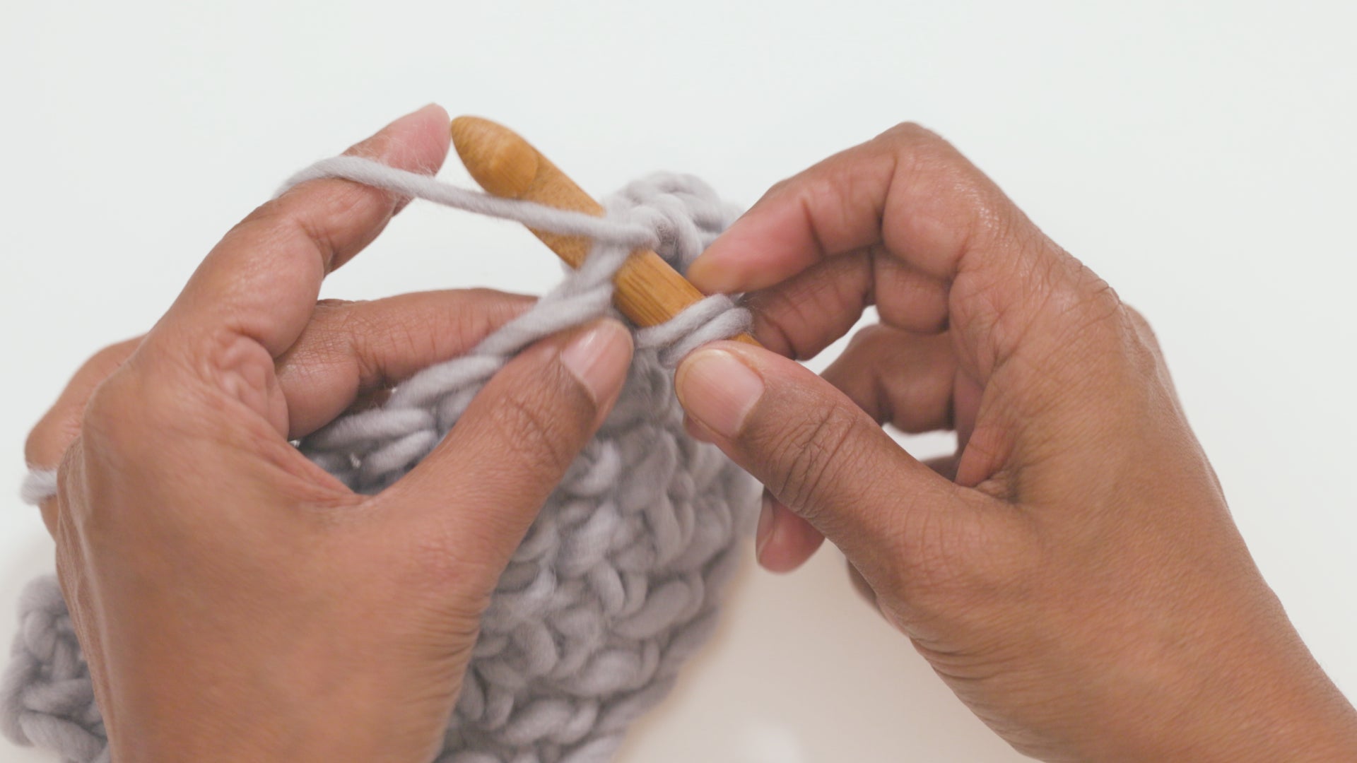 How to Crochet Herringbone Half Double Crochet (US Terminology)