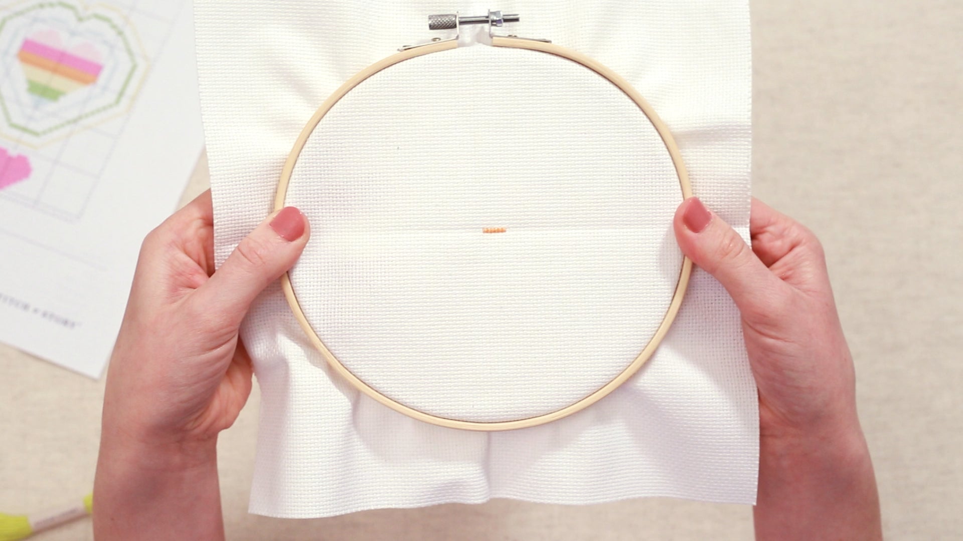 How to Complete a Row of Stitches