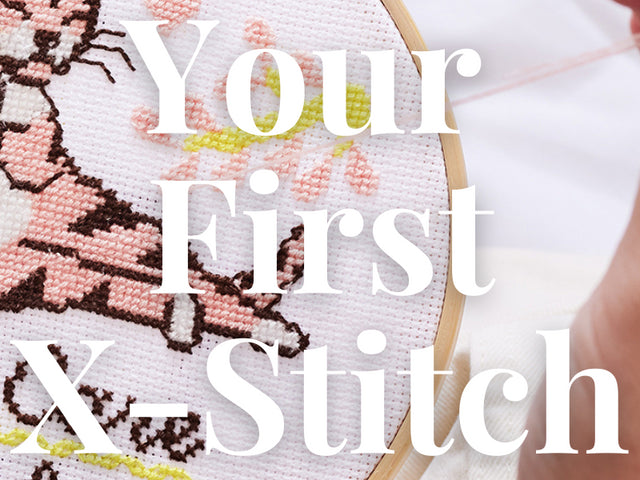 Picking up your first cross stitch project