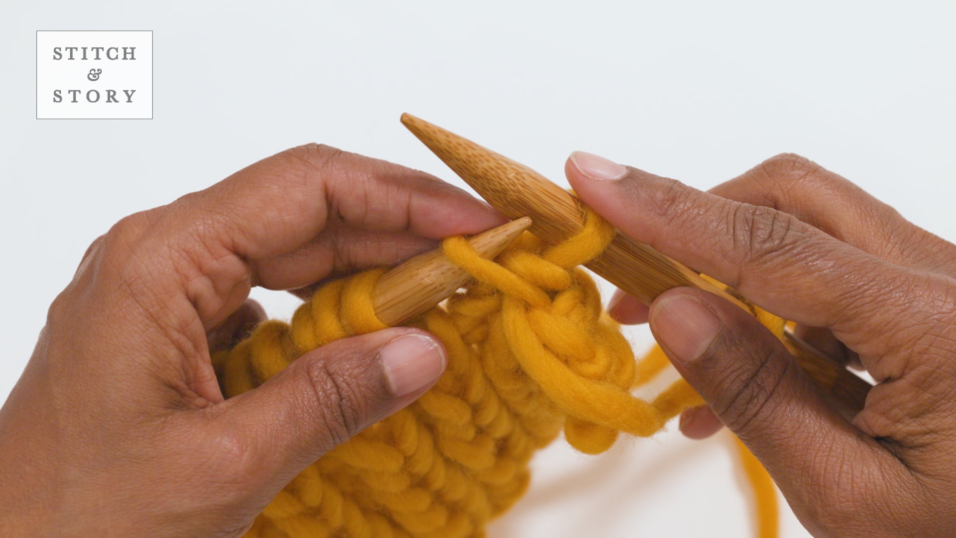 Casting Off in Rib Stitch