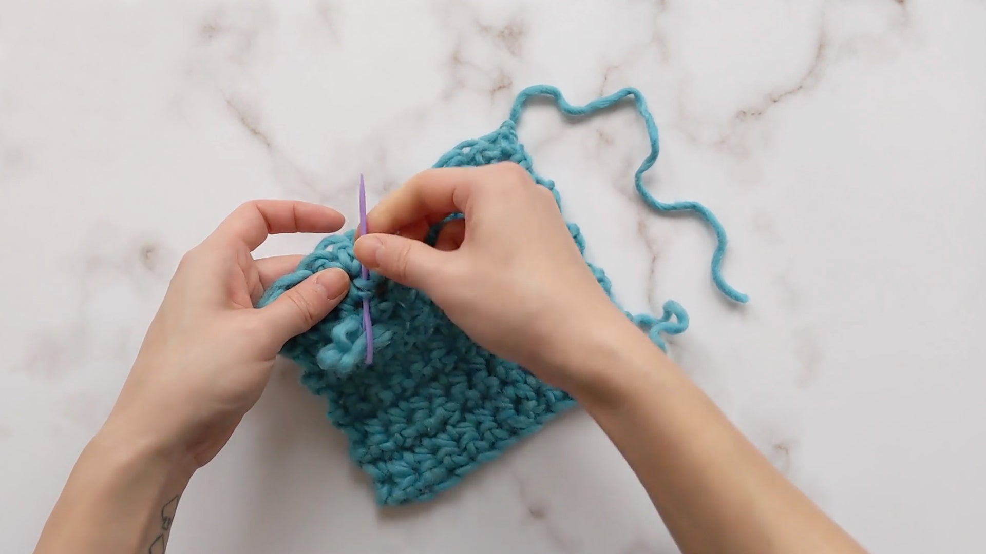 How to Weave in Ends