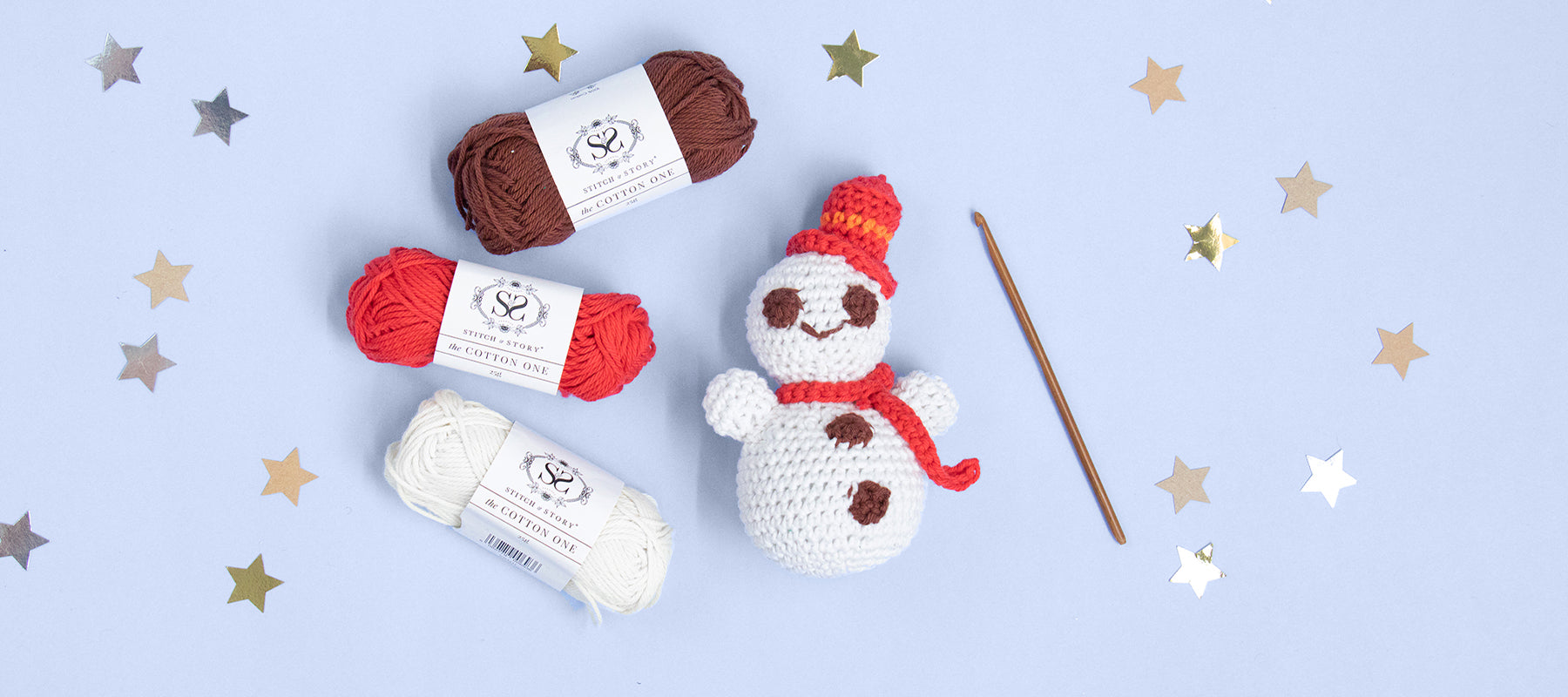 The Advent Calendar free snowman crochet pattern
