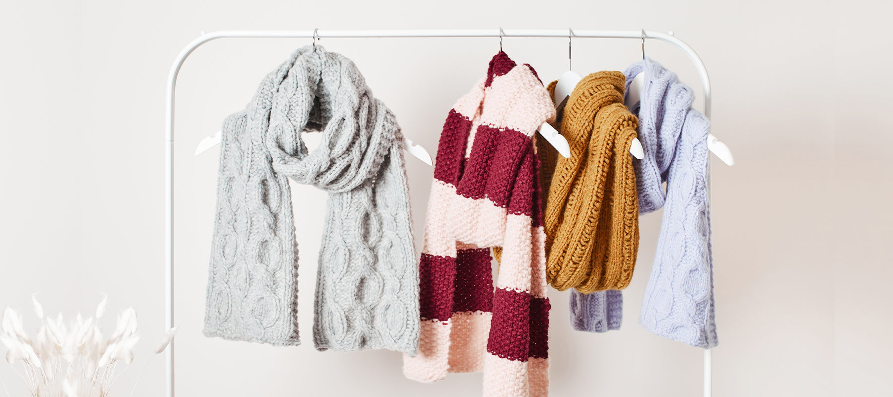 Winter warmers knitting and crochet patterns and kits for winter