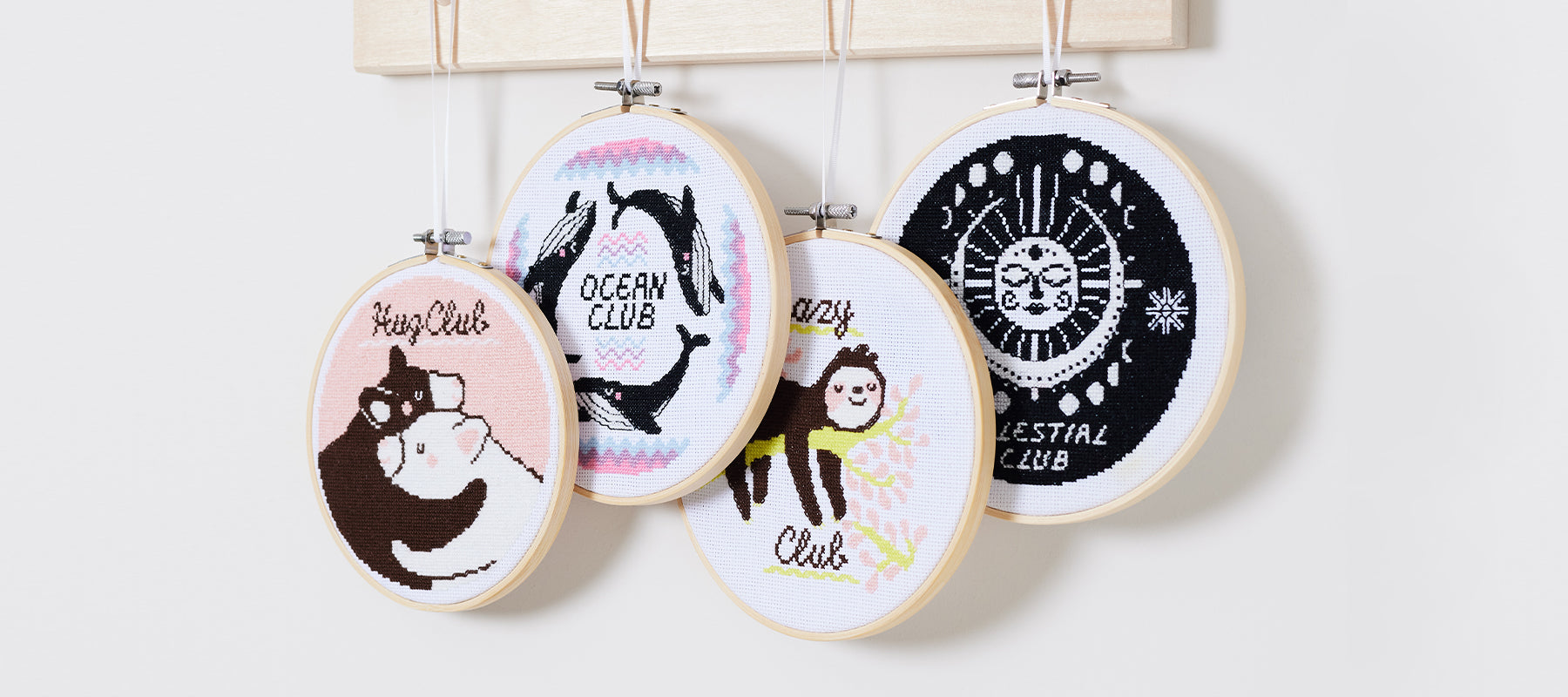 Crafting the Collection: Find Your Club cross stitch kits