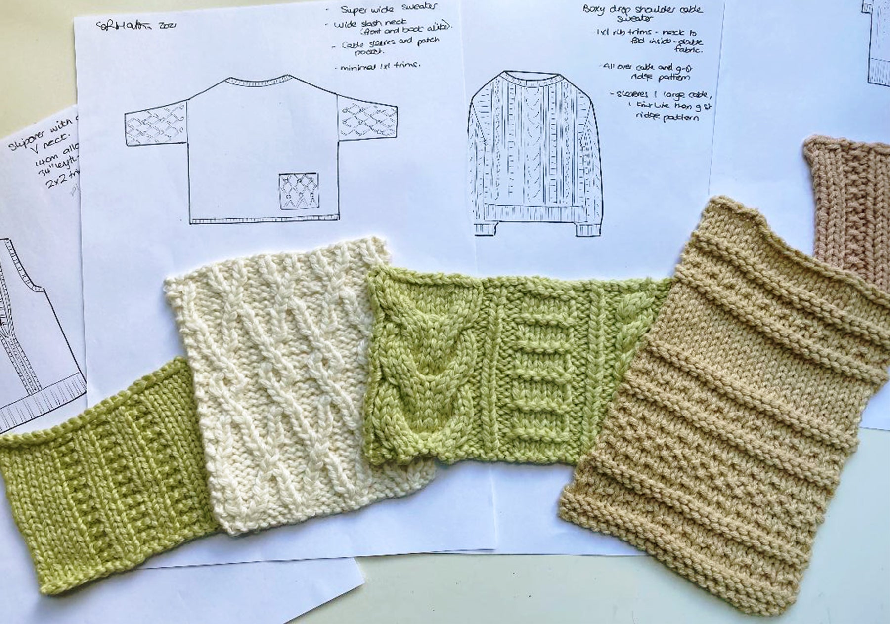 The Lore Collection knitting patterns by Sarah Hatton