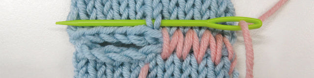 Sewing Up: Vertical & Horizontal (Stocking Stitch)