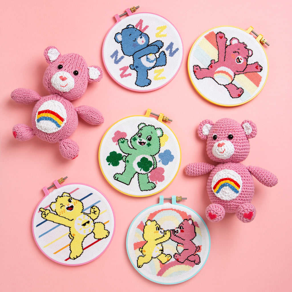 Care Bears: Cheer Bear Amigurumi Crochet Kit