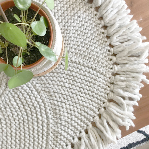 Maggie Round Rug Knitting Kit