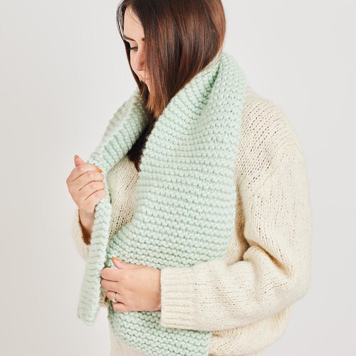 Grazier Scarf Knitting Kit