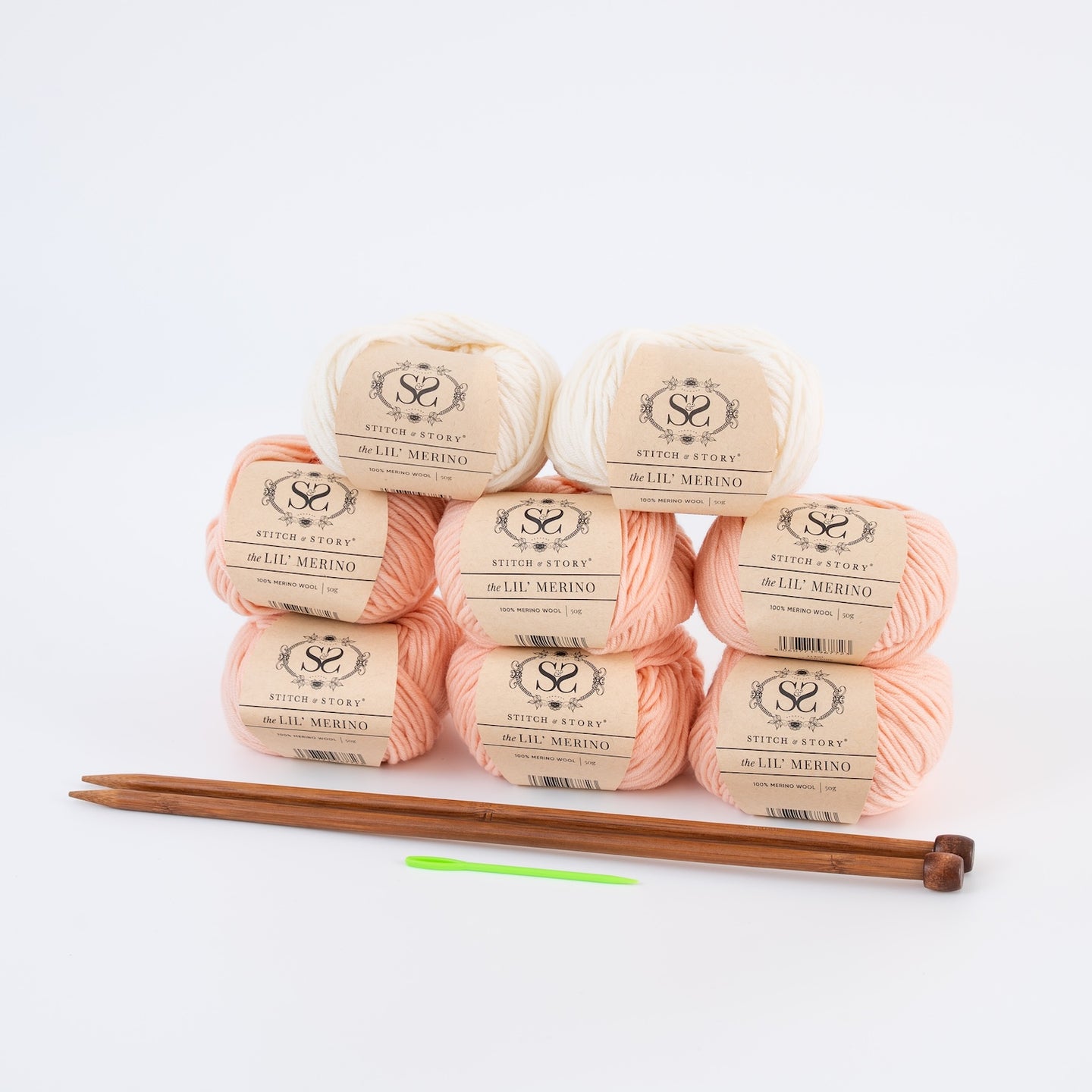 Personalised Baby Blanket Knitting Kit