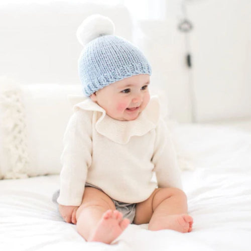 White Faux Fur Pom-pom