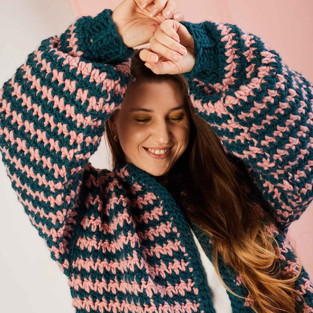 Houndstooth cardigan cheap