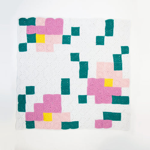 Clematis Crochet Quilt Downloadable Pattern