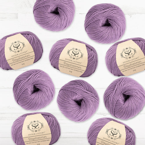 Pack of 10 Daydreamer Yarn 50g balls
