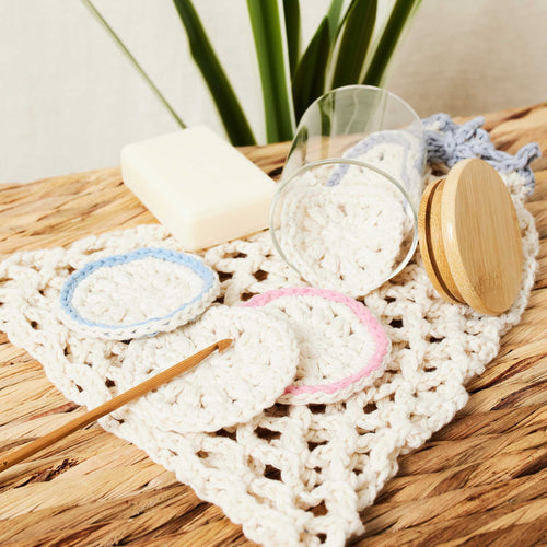 Eco Cotton Pads & Pouch Downloadable Pattern