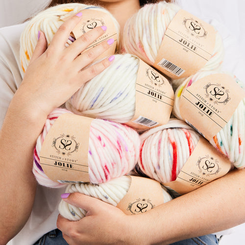 Pack of 10 Jolie Yarn 100g balls