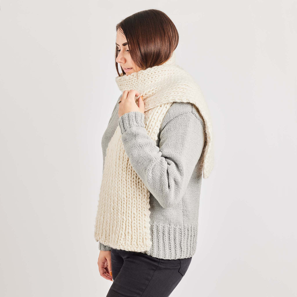 Vale Scarf Knitting Kit Stitch Story