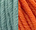 Soft Teal / Dutch Orange