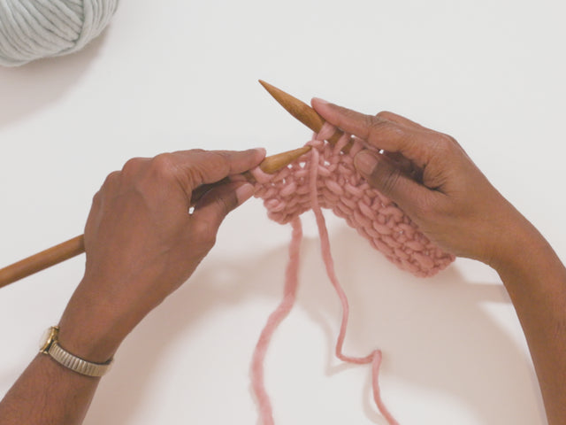 How to Undo Stitches (Moss Stitch)