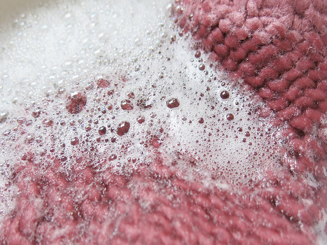 How to handwash your knitting and crochet projects