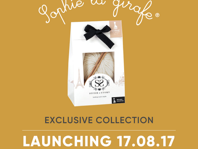 Stitch & Story reveals Sophie la girafe collaboration