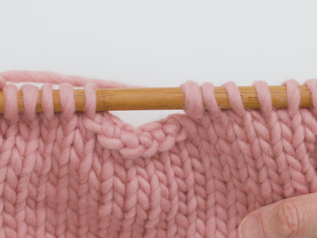 How to Cast Off Stitches in the Middle of a Row