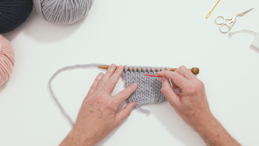 How to Count Rows of Knitting