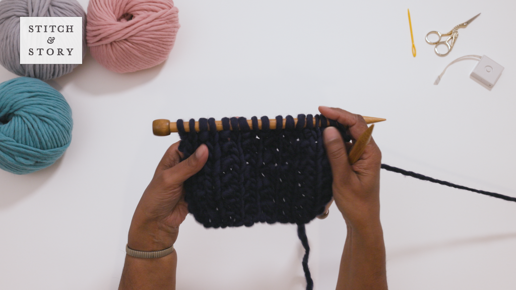 How to Knit a Mock Rib Pattern