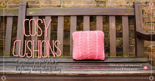 Free knitting pattern: Camilla’s mock cable cushion Source: The...