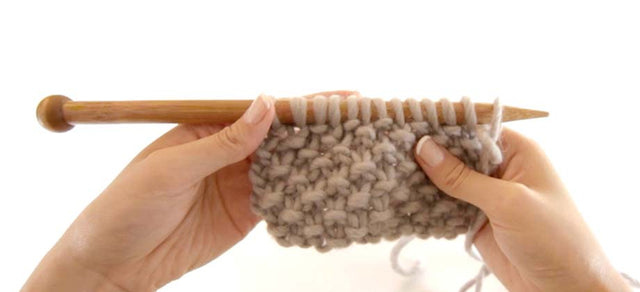 How to Create Moss Stitch