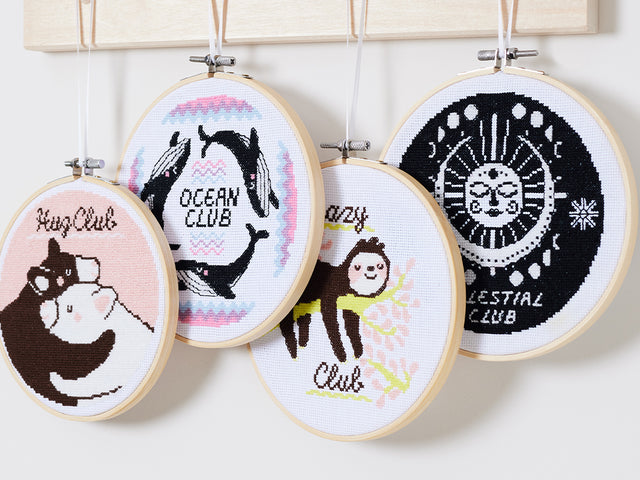 Crafting the Collection: Find Your Club cross stitch kits