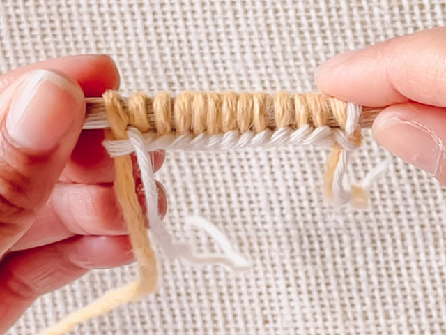 How to knit a provisional cast on