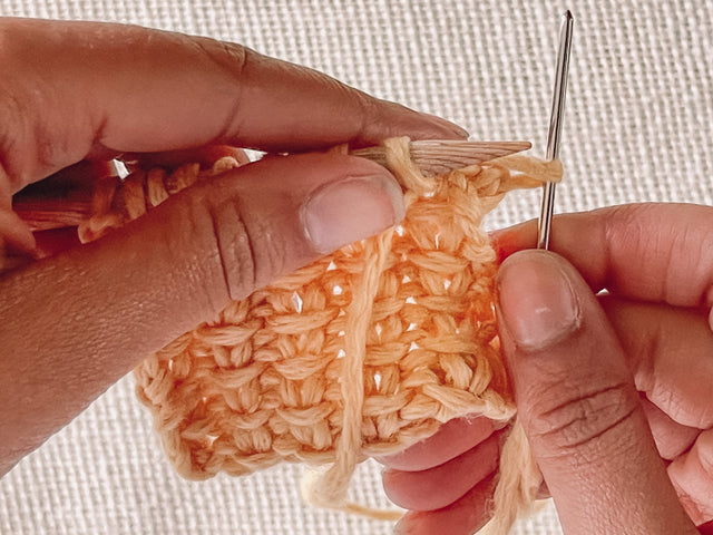 How to do a sewn cast off