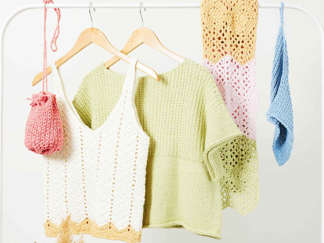 10 knitting and crochet patterns for summer