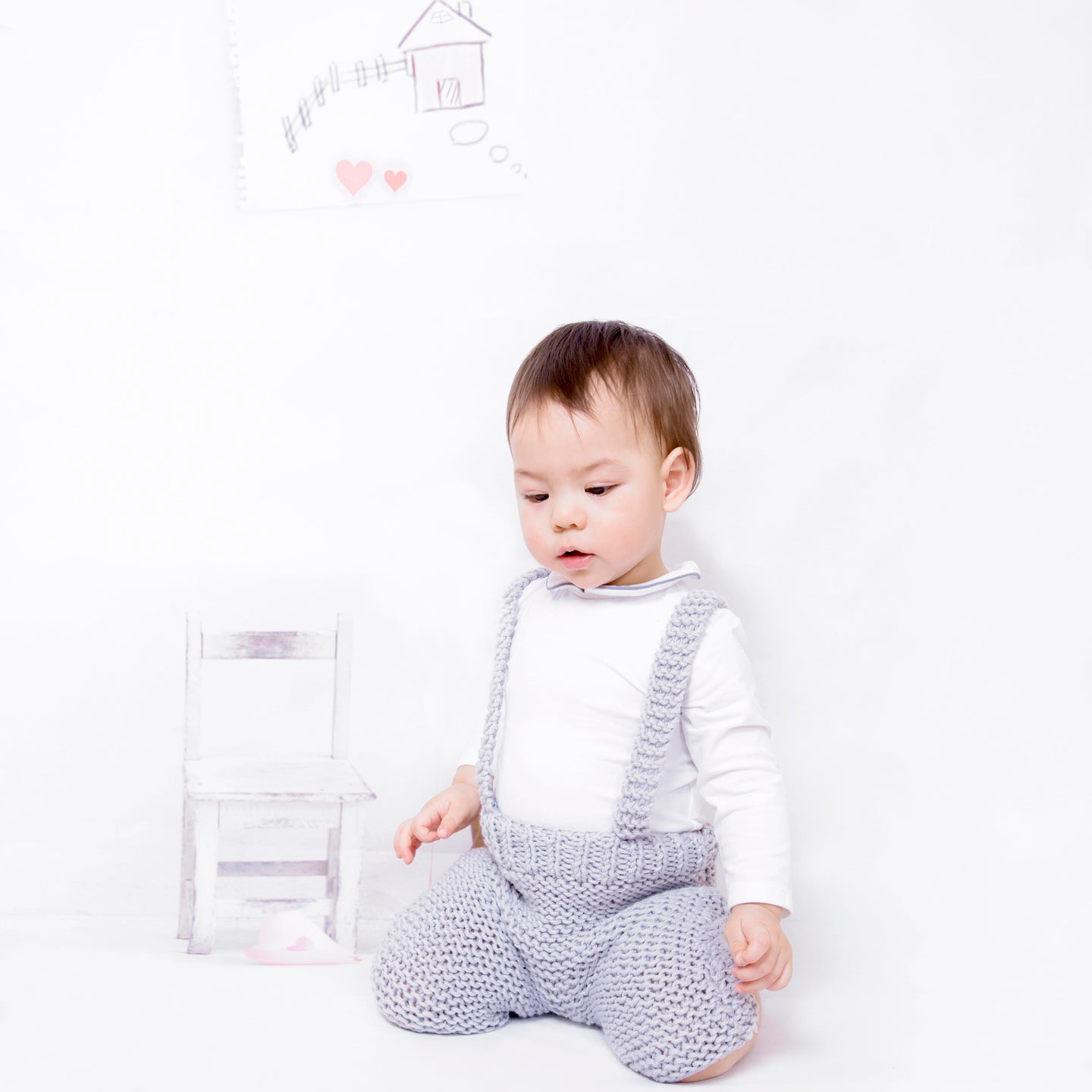 Dougie Dungarees Knitting Kit