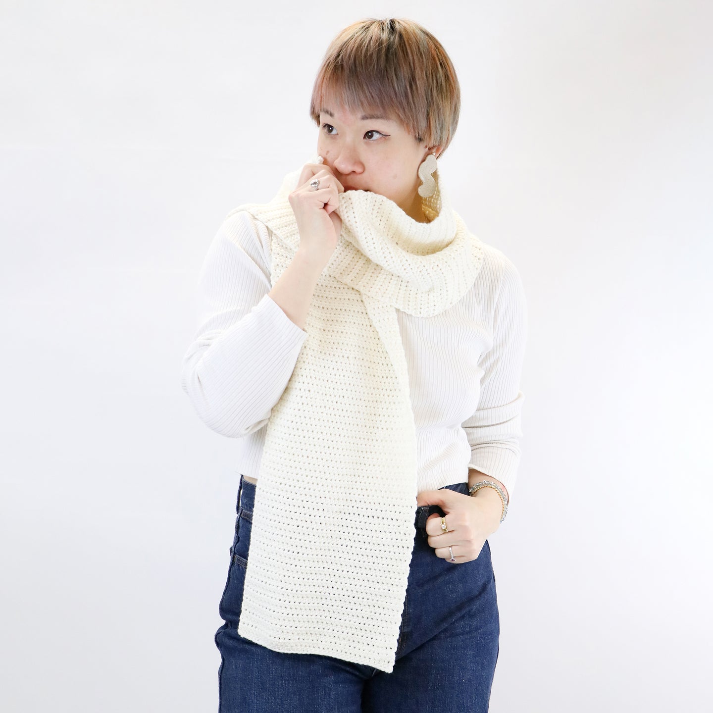 Leighton Crochet Scarf Crochet Kit