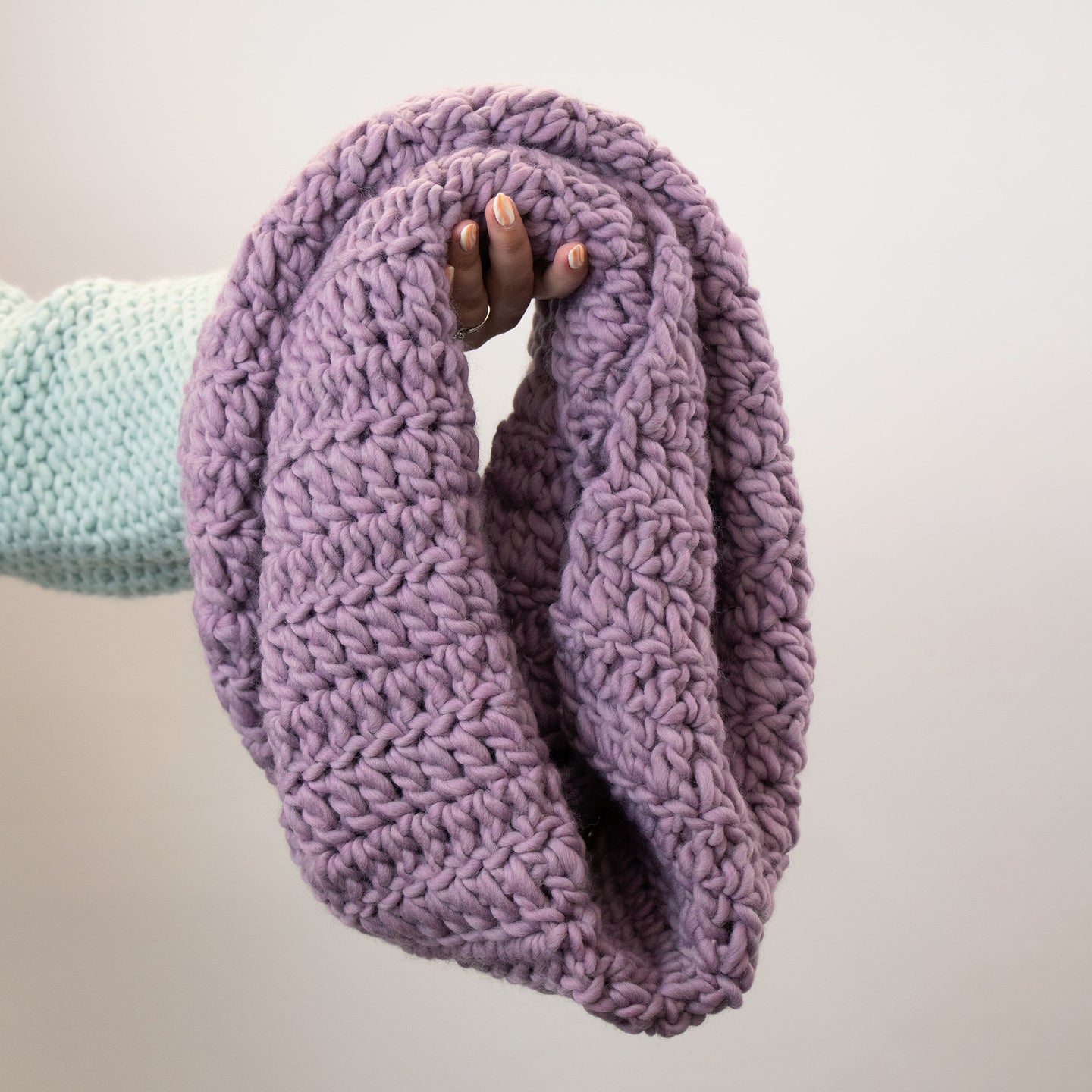 Riley Crochet Infinity Scarf Crochet kit