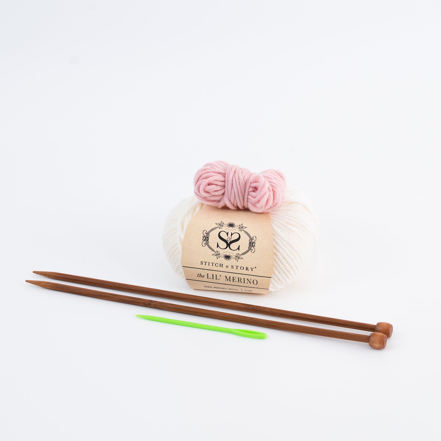 Baby Booties & Headband Knitting Kit
