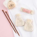 Baby Booties & Headband Knitting Kit