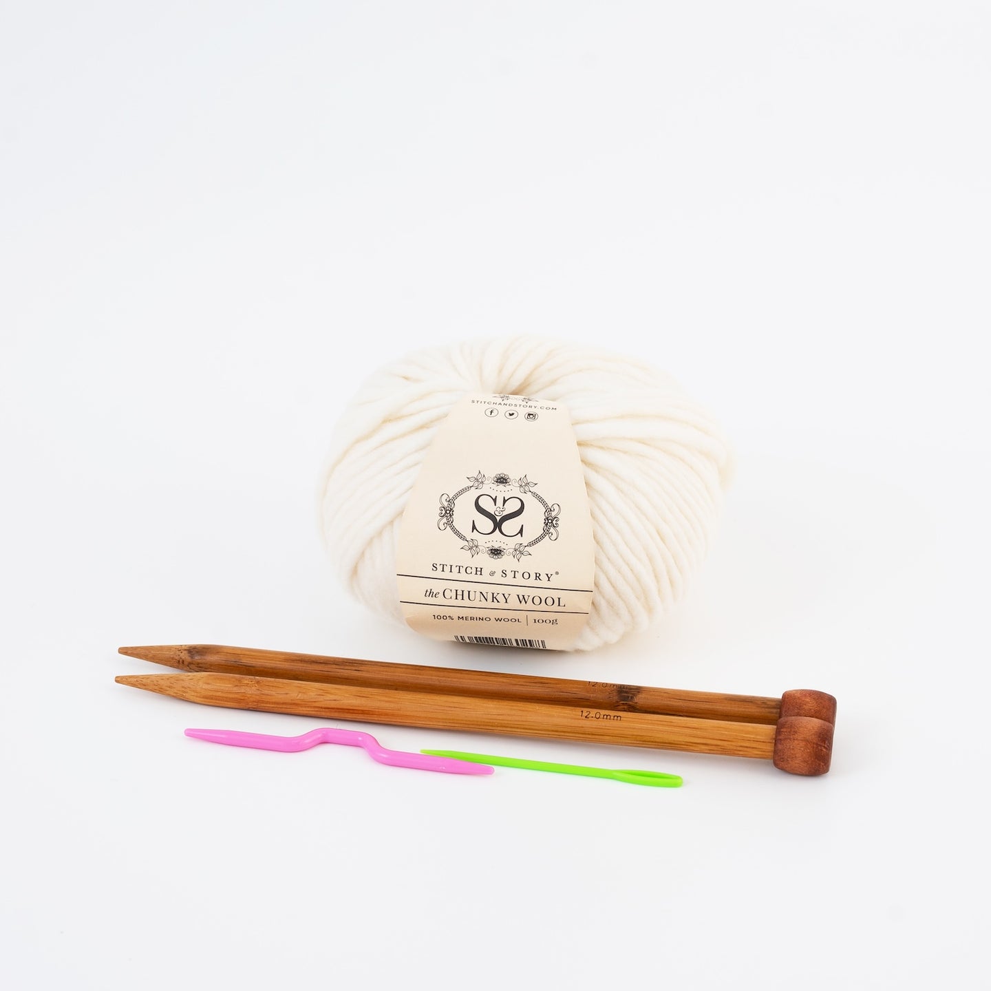 Staple Scarf and Headband Knitting Kit