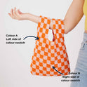 Clovelly Checkered Shopping Bag Crochet Kit