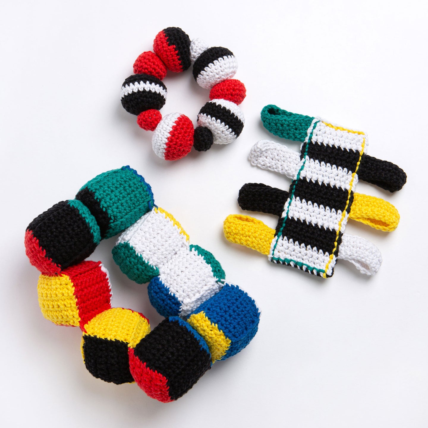 Crinkly Loopy Baby Toy Crochet Kit