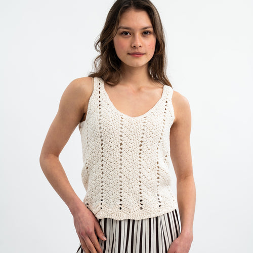 Chevron Spring Camisole Crochet Kit