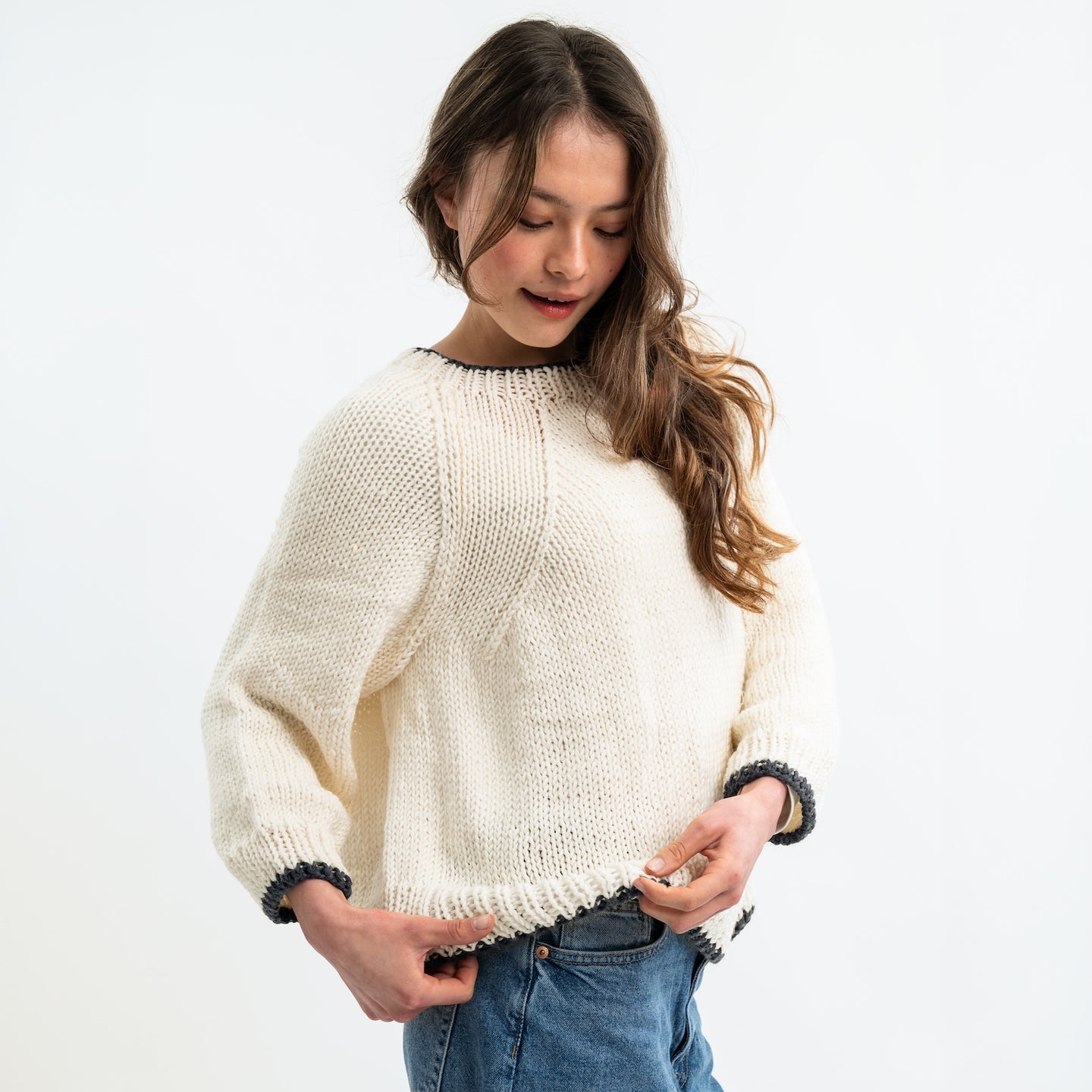 Emerson Simple Sweater Knitting Kit