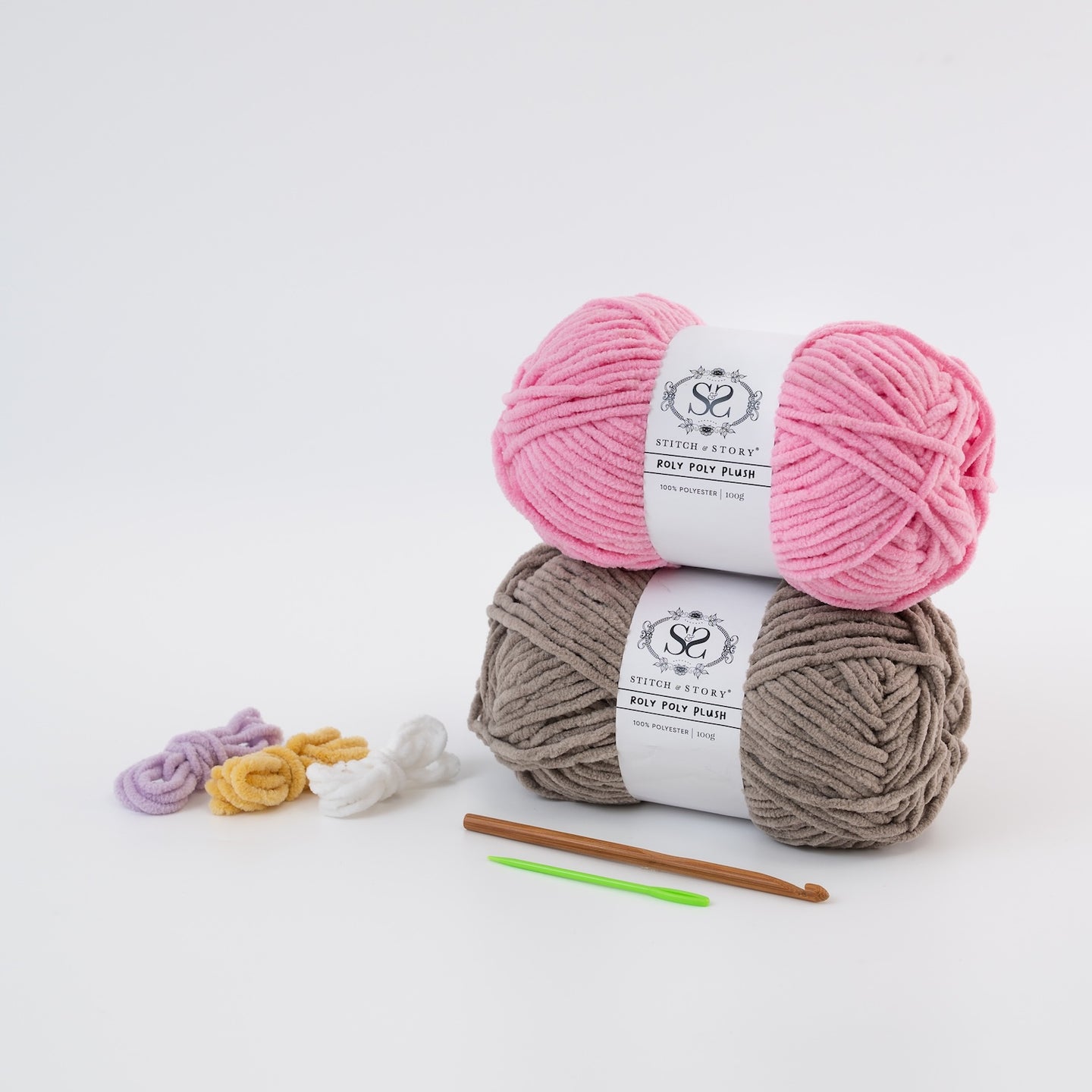 Giant Doughnut Cushion Crochet Kit