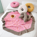 Giant Doughnut Cushion Crochet Kit