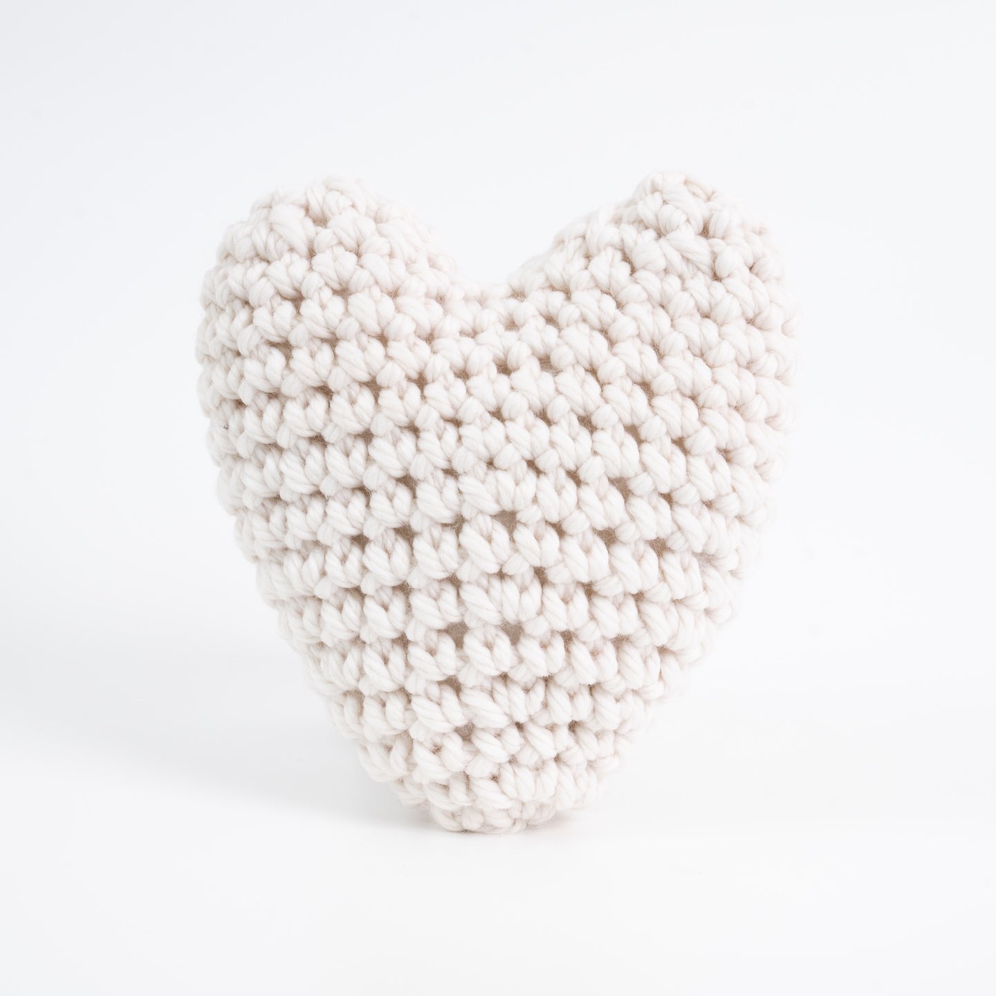 Love Me Heart Cushion Crochet Kit