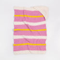 Hooded Stripy Baby Blankie Knitting Kit