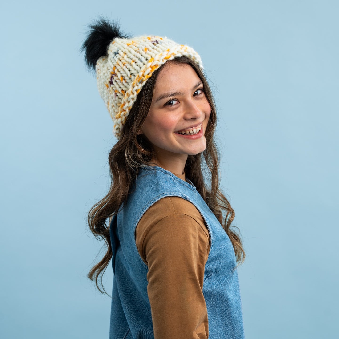 Go-To Beginner Beanie Knitting Kit